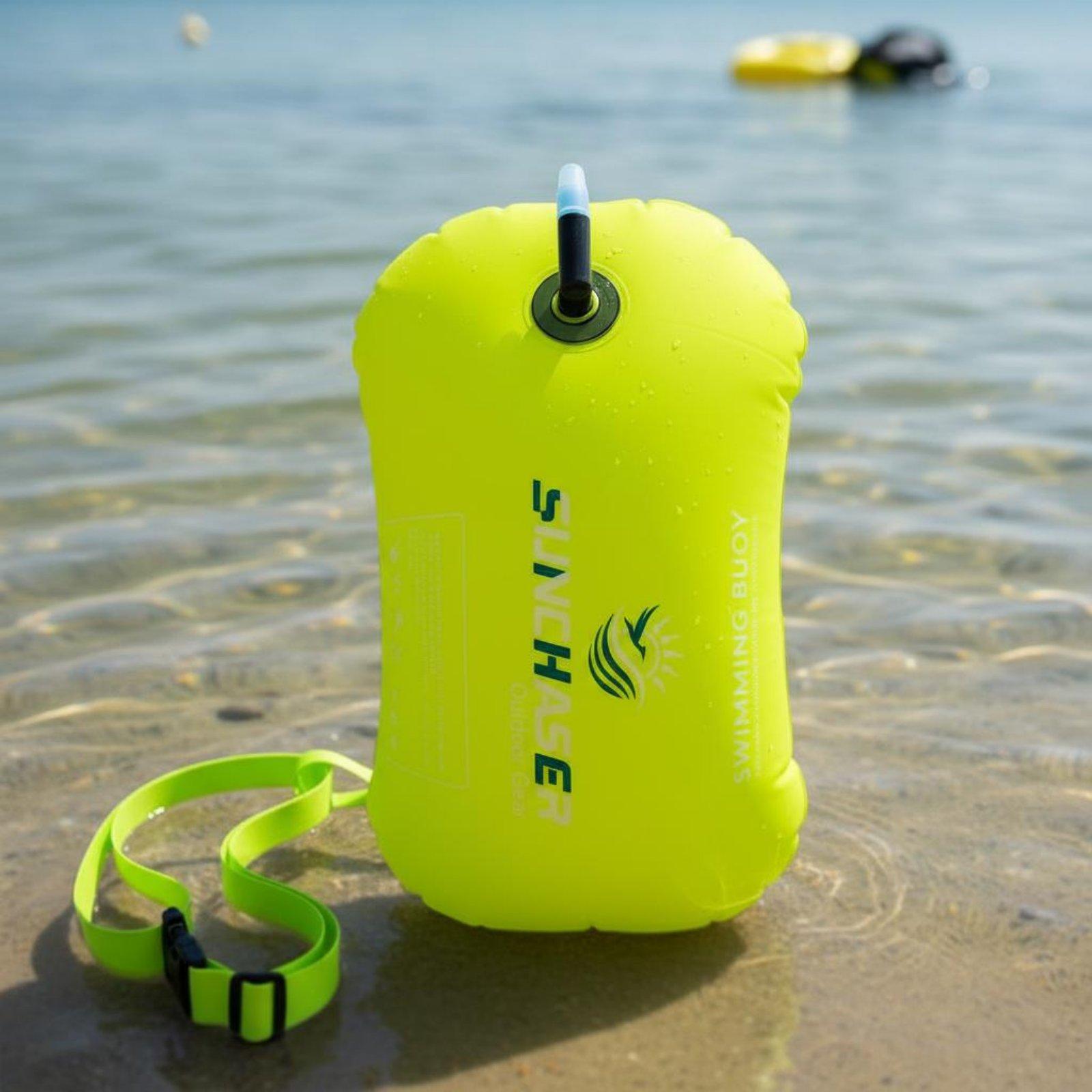 ห่วงยางลอยน้ำแบบเป่าลม พร้อมช่ - Swim Buoy Open Water บทวิจารณ์และราคา