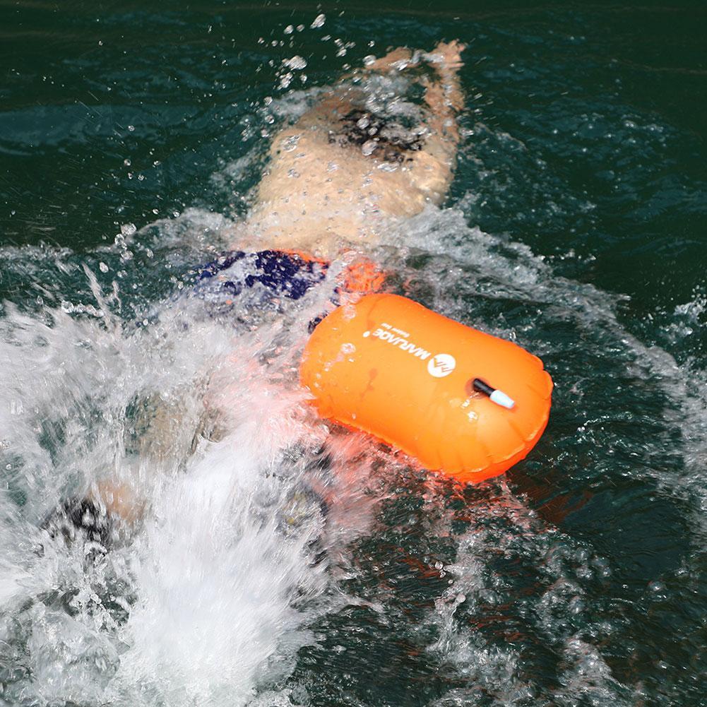 PVC การมองเห็นสูงเปิดน้ําว่ายน - Swim Buoy Open Water บทวิจารณ์และราคา