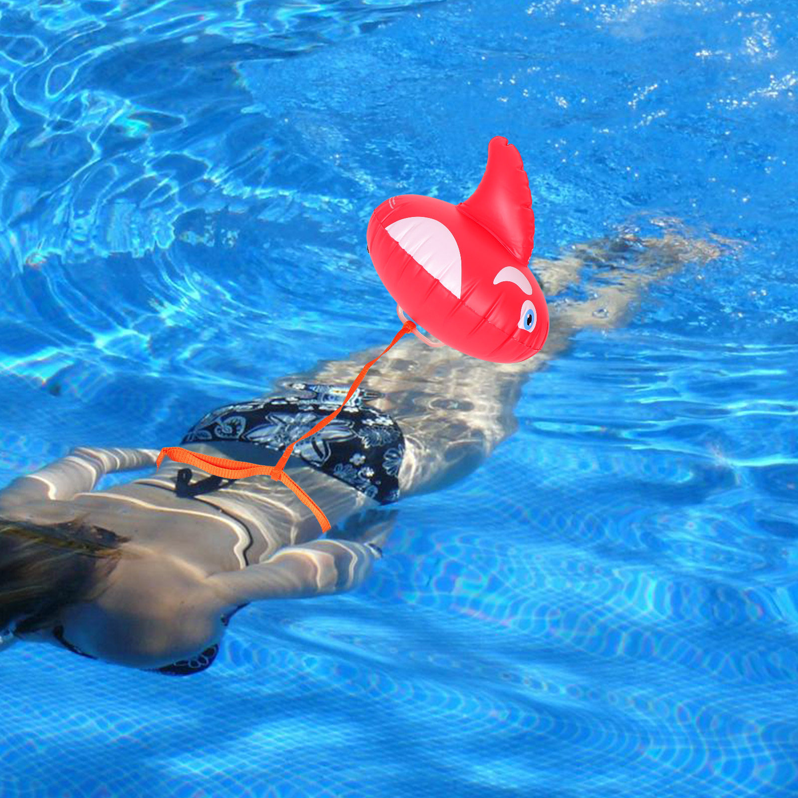 ทุ่นลอยน้ำ PVC ทนทาน ดีไซน์น่า - Swim Buoy Open Water บทวิจารณ์และราคา